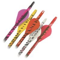 Bohning Blazer Arrow Wraps White Tiger 4 in. 13 pk.