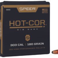 Speer 2223 Hot-Cor 303Cal 180gr Soft Point Round Nose 100 Per Box/5 Case