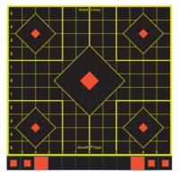 Birchwood Casey 34214 Shoot-N-C Reactive Target Self-Adhesive Paper Multi Color 12" 5-Diamond 12 Pack