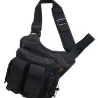 US PeaceKeeper P20307 Rapid Deployment Pack Shoulder Sling 600D Polyester Black