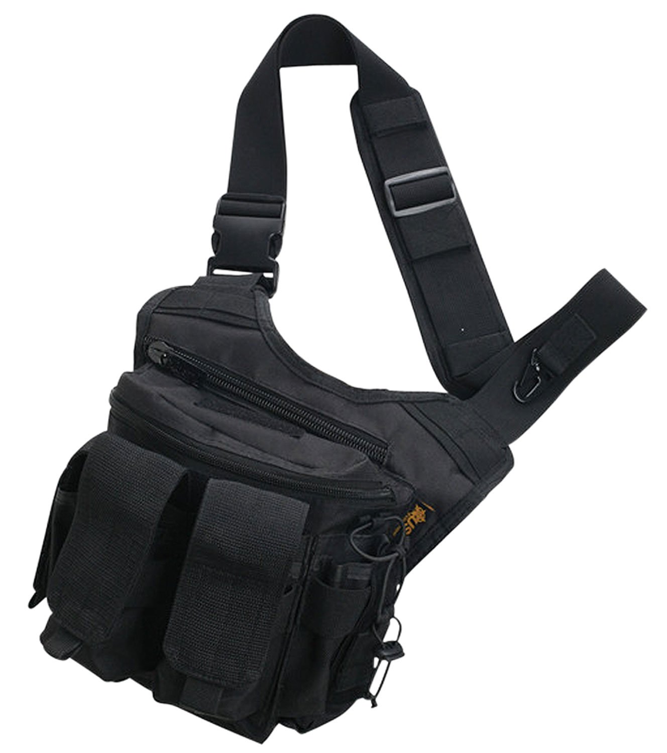 US PeaceKeeper P20307 Rapid Deployment Pack Shoulder Sling 600D Polyester Black