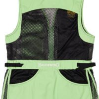 BROWNING MESH SHOOTING VEST R- - HAND WOMEN'S XL BLACK/NEOMINT