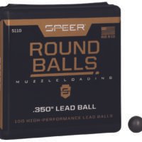 Speer 5110 Lead Balls  36Cal Lead Ball 64gr 100 Per Box/5 Case