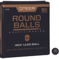 Speer 5135 Lead Balls 44Cal Lead Ball 140gr 100 Per Box/5 Case