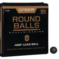 Speer 5139 Lead Balls  50Cal Lead Ball 176gr 100 Per Box/5 Case