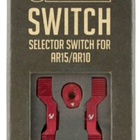Strike ARSSSRED Strike Switch 60/90 Degree Red Aluminum AR-Platform Ambidextrous