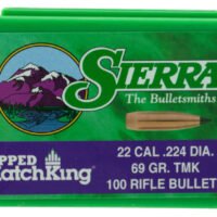 Sierra 7169 Tipped MatchKing 22Cal 69gr Tipped MatchKing 100/Box
