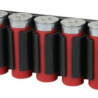 TacStar 1081157 SideSaddle  Rem 870/1100/1187 12 Gauge 6rd Black Polymer w/Aluminum Mounting Plate