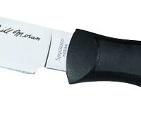 Spyderco FB02P Moran 3.88" Fixed Drop Point Plain Satin VG-10 SS Blade/Black FRN Handle Includes Sheath w/G-Clip