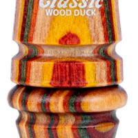 Primos 882 Classic  Open Call, Wood Duck Sounds, Attracts Ducks Species, Multi-Color Hardwood