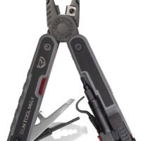 Real Avid AVGTMAX Gun Tool Max Black 3.25" 440 Stainless Steel Plain G10 Black Handle