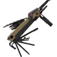 Real Avid AVGTPROAR Gun Tool Pro OD Green Stainless Steel Plain Blade AR-15