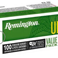 Remington Ammunition R23970 UMC Value Pack 357Mag 125gr Semi Jacketed Hollow Point 100 Per Box/6 Case