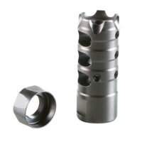 Patriot Ordnance Factory 00309 Triple Port Muzzle Brake Black Nitride 5/8"x24 Thread, 308 Win 7.62x51mm NATO