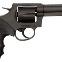 Rock Island 51261 M200 Medium Frame 38 Special 6rd 4" Black Parkerized Steel Barrel, Cylinder & Frame, Black Finger Grooved Grip, Transfer Bar Safety, Exposed Hammer
