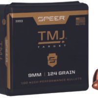 Speer 3993 TMJ  9mm 124gr Total Metal Jacket 100 Per Box/5 Case