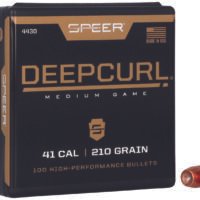 Speer 4430 DeepCurl  41Cal 210gr Hollow Point 100 Per Box/5 Case
