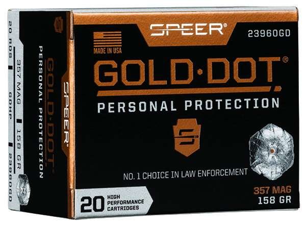 SPEER 357 MAG 158 GR GDHP AMMO 20 RD/BX 10 BX/CS - Image 4