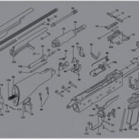 TEKMAT ARMORERS BENCH MAT - 12"X36" AK-47 GREY