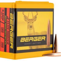 Berger Bullets 26552 Elite Hunter Match Grade 6.5mm 140gr Boat Tail 100/Box