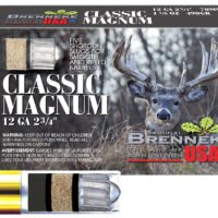 Brenneke SL122CLM Classic Magnum  12Gauge 2.75" 1 1/8oz Slug Shot 5 Per Box/50 Case