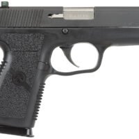 Kahr Arms KP9094N P *CA Compliant 9mm Luger Caliber with 3.60" Barrel, 7+1 Capacity, Black Finish Frame, Serrated Matte Black Stainless Steel Slide, Polymer Grip & TruGlo Night Sigts