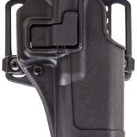 Blackhawk 410529BKR Serpa CQC  OWB Size 29 Matte Black Polymer Belt Loop/Paddle Fits Taurus 24/7 Right Hand