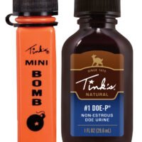 Tinks W6249 #1 Doe-P w/Mini Bomb Deer Attractant Doe Urine Scent 1oz Bottle