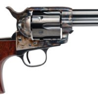 Cimarron CA346 Model P Thunder 45 Colt (Long Colt) 6 Shot 3.50" Blued Stainless Steel Barrel, Blued Cylinder, Color Case Hardened Steel Frame, Birdshead Walnut Grip, Exposed Hammer