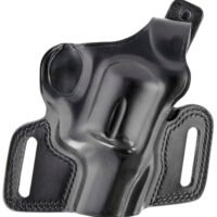 Galco SIL212B Silhouette  OWB Black Leather, Fits 1911/3-5" Barrel, Belt Slide Mount, Right Hand