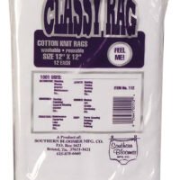 Southern Bloomer 112 Cleaning Patches  Cotton 12" x 12" 12 Per Bag