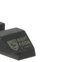 Night Fision GLK003003OGW Tritium Night Sights For Glock  Green Tritium Orange Outline Front Sight- Green Tritium White Outline Rear Sight Glock 42/43/43X