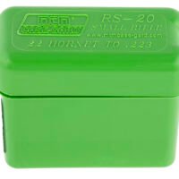 MTM Case-Gard RM2010 Ammo Box Belt Style Multi Caliber Green Polypropylene 20rd