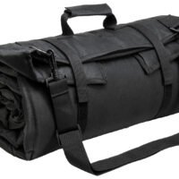 NcStar CVSHMR2957B Roll Up Shooting Mat  Black PVC 69"L x 35" H