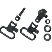 Uncle Mike's 15612 Magnum Swivel Set Quick Detach 115 MC Blued 1" Loop for Most Pump & Auto Shotguns