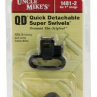 Uncle Mike's 14812 Super Swivel  Quick Detach 115 BLR Blued 1" Loop for Browning BLR (Does Not Fit BLR Lightening)
