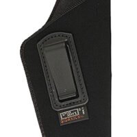 Uncle Mike's 89052 Inside The Pants Holster IWB Size 05 Black Suede Like Belt Clip Fits Large Frame Pistol Fits 4.50-5" Barrel Left Hand