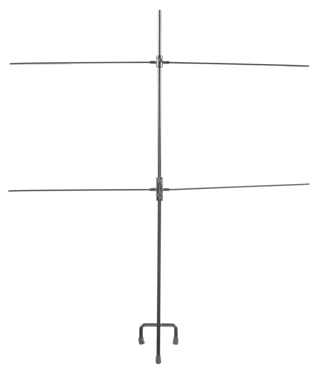 SME SMETGTST Double Paper Target Stand Black Steel Includes 8 Metal Clips