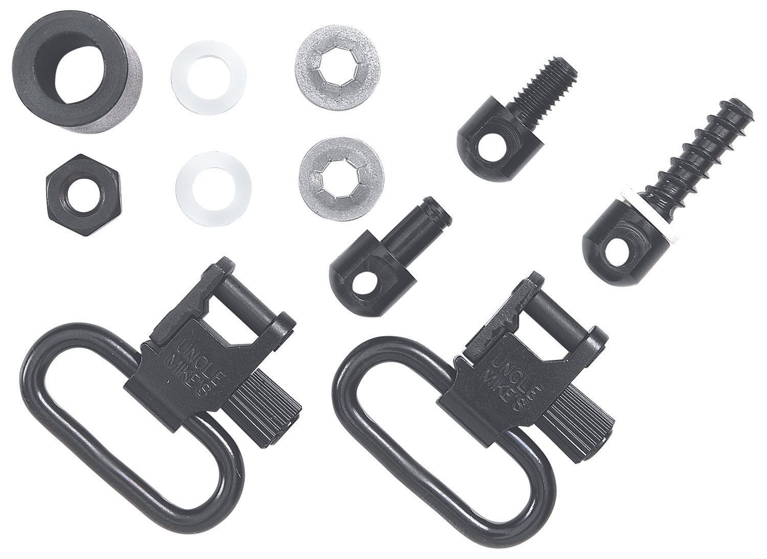 Uncle Mike's 12312 Super Swivel Quick Detach 115 MCS Blued 1" Loop Compatible w/Most Pump & Auto Shotguns