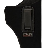 Uncle Mike's 76052 Inside The Pants Holster IWB Size 05 Black Suede Like Belt Clip Fits Large Semi-Auto Fits 4.50-5" Barrel Left Hand