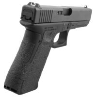 Talon Grips 384R Adhesive Grip Glock Gen5 19/23/25/32/38/44 w/Large Backstrap, Black Textured Rubber