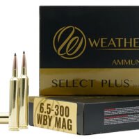 Weatherby B653127LRX Select Plus  6.5-300WthbyMag 127gr Barnes LRX Lead Free 20 Per Box/10 Case