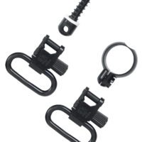 Uncle Mike's 13412 Super Swivel  Quick Detach 115 RF Blued 1" Loop for Most 22 Cal Tube Diameter & .430-.455" Rifles (Except Win 94/22M US)