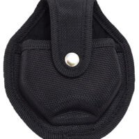 Uzi Accessories UZICUFFCASE Handcuff Case  Nylon Black Belt Clip
