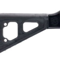 SB Tactical SBT01SB SBT  Side Folding Black Synthetic with  10.50" OAL & Nylon Strap for H&K UMP, B&T APC (Tube Not Included)