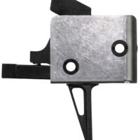 CMC Triggers 91503 Drop-In  Single-Stage Flat Trigger w/ 3-3.50 lbs Draw Weight & Black/Silver Finish