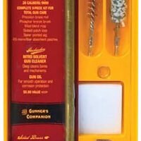 Outers 46410 Brass Rod Universal Pistol Kit Universal Pistol, Includes Reusable Clamshell for Storage