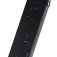 Mec-Gar MGWPPKSTB Standard  Blued Detachable 6rd 380 ACP for Walther PPK