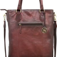 CAMELEON S&W FLAT TOTE CC - PURSE BURGUNDY