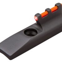 TruGlo TG965R Front Sight  Red Fiber Optic Front/Black Frame Fits Browning Buck Mark Fits Ruger MK II/MK III/MK IV, 22/45, Front Post Screw Mount